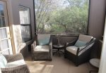 Screened in patio with access from living room and master bedroom